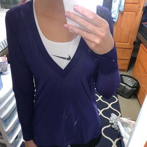 Lyly lemon semi-mesh longsleeve